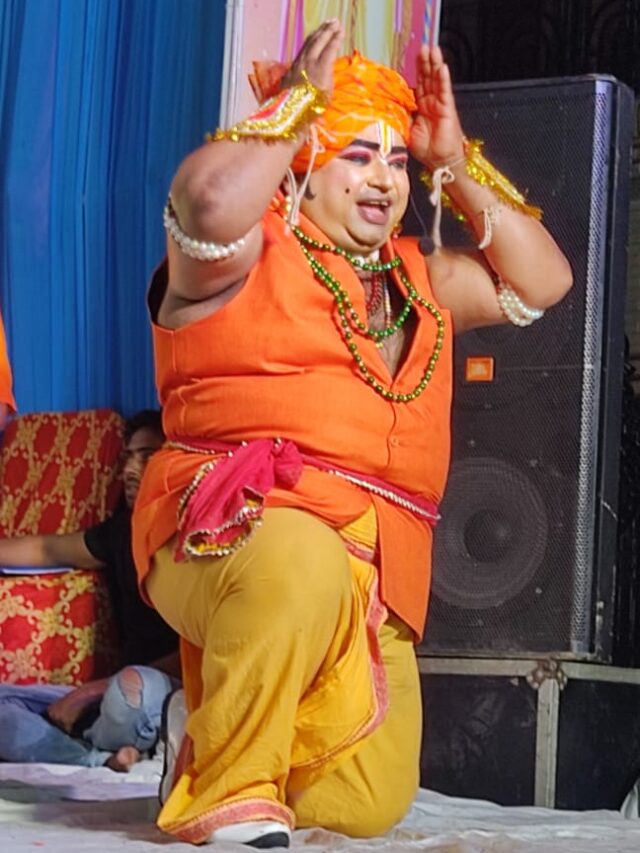 भगवान श्री राम के राजतिलक की घोषणा से लेकर राम, सीता और लक्ष्मण के वन की ओर चले जाने तक का हुआ भव्य मंचन
