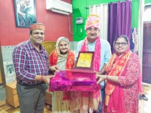 नीरा अमृत सम्मान