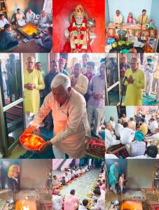 बागपत के चमत्कारी हनुमान मंदिर में मनाया गया हनुमान जी का जन्मोत्सव